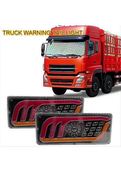 2pcs LED Kamyon Kuyruğu Işık Dönüş Sinyali Arka Fren Işıkları Ters Sinyal Lambası Römorku Kamyon Otobüs Karavan Uyarı Lambası 33CM (Yurt Dışından) indirimleri