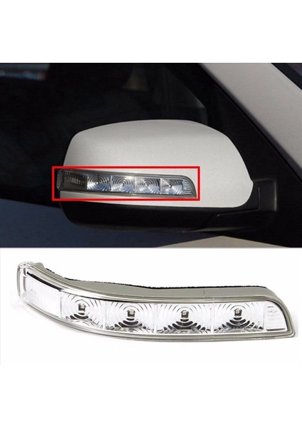 3x 876232P000 Kia Sorento Için LED Turn Sinyal Işık Yan Ayna Lambası 2009-2014 Yolcu Tarafı (Sağ Taraf) (Yurt Dışından) modelleri