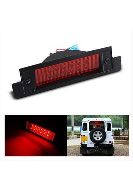 LR044451LEDR LED Arka Durdurma Kuyruk Lambası Fren Lambası Land Rover Defender Discovery Için 1990-2016 Seviye Üçüncü Işık A (Yurt Dışından) indirimleri