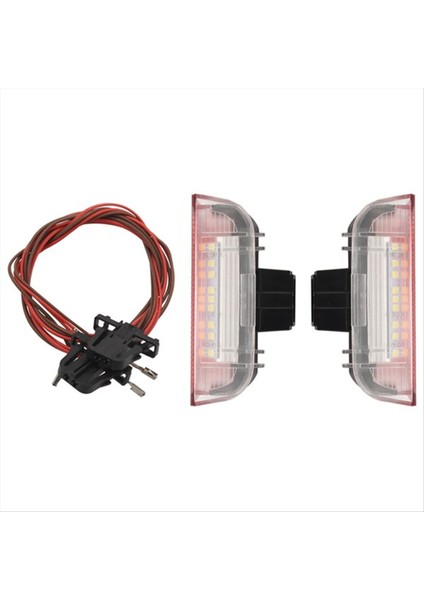 LED Kapı Uyarı Işığı Iç Lamba Işıkları+Golf Için Kablo Kablosu Jetta Mk5 Mk6 Passat B6 B7 cc Tiguan 3AD 947 411 (Yurt Dışından)