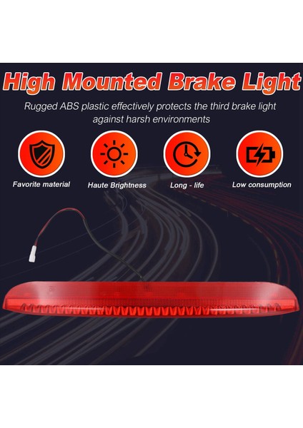 Araba Monte Fren Işığı Arka Kuyruk Işığı Hyundai Için Üçüncü Fren Işığı I800 H1 Starex H-1 1997-2007 92700-4A900 (Yurt Dışından) indirimleri