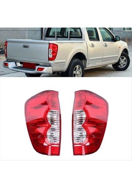 1 Çift Araba Arka Tampon Kuyruk Lambası Arka Lamba Fren Lambaları 4133300-P00 4133400-P00 Harika Duvar Kanadı 5 Steed 5 (Yurt Dışından) modelleri