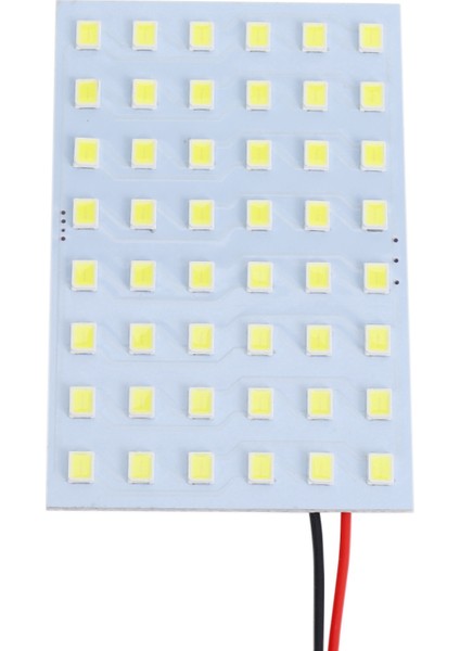 2x Beyaz 1210 Smd 48 LED Araba Iç Kubbe Işık Paneli W T10 BA9S Festoon (Yurt Dışından) fırsatları