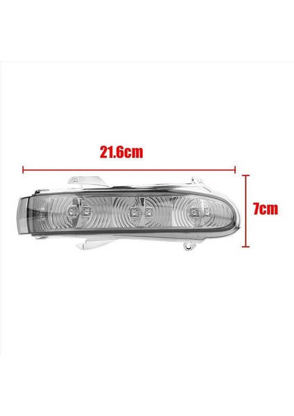 2 Çift Arka Görünüm Yan Ayna Lambası Göstergeleri Mercedes Benz S/cl Sınıfı Için Sinyal Işığını Döndür (Yurt Dışından) fırsatları