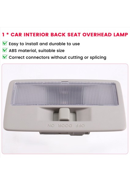 Araba Iç Koltuk Tepegöz Lamba Okuma Işığı EG21-51-310A EG2151310A75 Mazda 3 Mazda 2 Mazda 6 Mazda Cx-7 (Yurt Dışından) modelleri