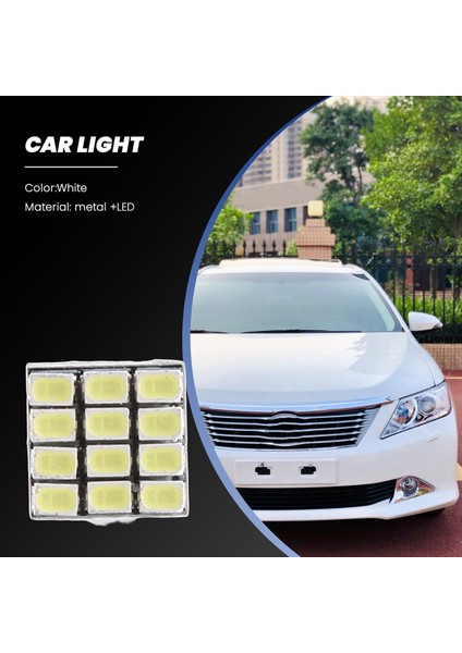 T10 W5W Beyaz Canbus 1206 12-Smd LED 12V Ampul Lambası X4 (Yurt Dışından) fırsatları