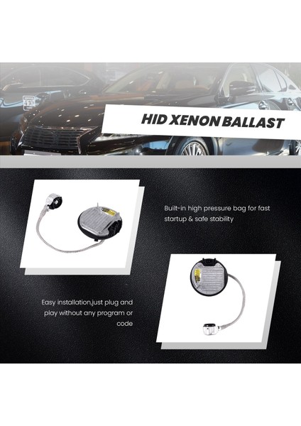 Yeni Hıd Xenon Far Balast Kontrol Modülü Birimi D4S D4R Toyota Lexus Subaru 85967-08020 85967-45010 (Yurt Dışından) fiyatları