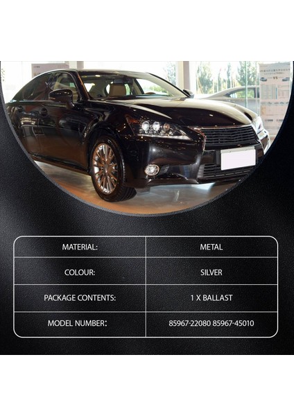 Yeni Hıd Xenon Far Balast Kontrol Modülü Birimi D4S D4R Toyota Lexus Subaru 85967-08020 85967-45010 (Yurt Dışından) fırsatları