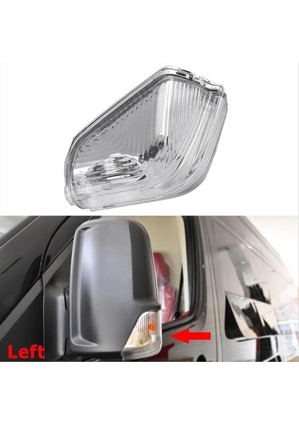 Ayna Göstergeleri Lens Dikiz Dönüş Sinyal Işık Lambası Kapağı Mercedes Sprinter Için W906 2006-2017 Vw Crafter 2006-2017 (Yurt Dışından) fırsatları