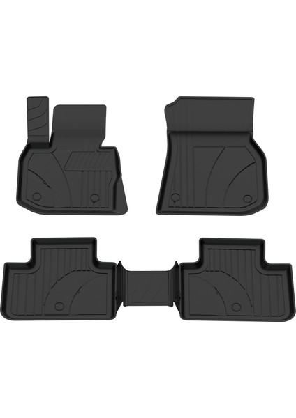 Bmw X3 G01 2017+ / İX3 G08 2021+ / X4 G02 2018+ Uyumlu Sahler Araca Özel 4.5D Havuzlu Oto Paspas - X3 / İX3 / X4