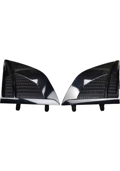 Ön Tampon Sis Lambası Kapağı Izgara Sis Lambası Izgara Dekoratif Çerçeve 62257-9HF0B 62256-9HF0B Nissan Altima Için 2023-2024 (Yurt Dışından)