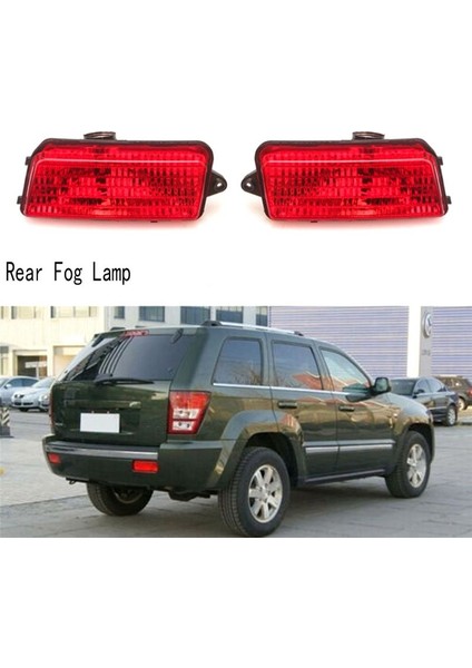 Arka Tampon Işık Durdur Uyarı Işık Jeep Grand Cherokee 2005-2010 Için Arka Sis Lambası (Yurt Dışından) fiyatları
