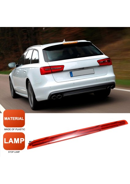 Audi A6 Avant S6 C6 2005-2011 Için 3 Üçüncü Fren Işığı LED Durdurma Lambası Düzeneği 4F9945097 (Yurt Dışından) modelleri