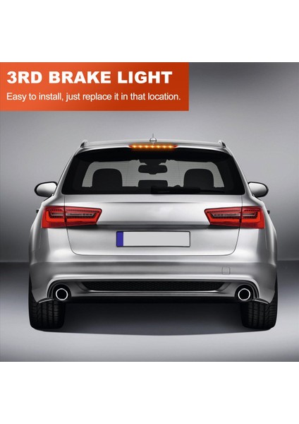 Audi A6 Avant S6 C6 2005-2011 Için 3 Üçüncü Fren Işığı LED Durdurma Lambası Düzeneği 4F9945097 (Yurt Dışından) fırsatları