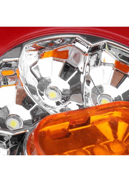 Yuvarlak LED 4 1 Kamyon Kuyruk Işığı 12-24V Dinamik Kuyruk Sinyali Ters Arka Fren Durdurma Işığı Römer Kamyonu Rv (Yurt Dışından) fırsatları