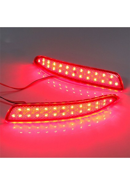 63217158949 LED Fren Işığı Tampon Işık Arka Tampon Işaretleyici Bmw X5 E70 2007-2013 Kırmızı (Yurt Dışından) modelleri