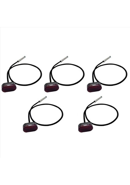 5x Elektrikli Scooter Tail Işık Uyarı Lambası Dokuzbot Için Arka Işık LED Işık Maks G30 (Yurt Dışından)