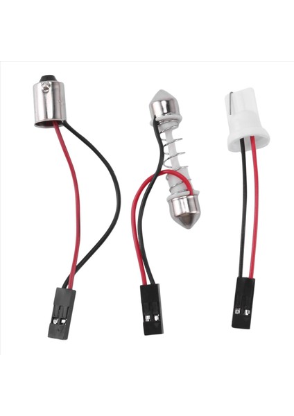 2x T10 501 W5W BA9S Festoon Dome Iç 36 LED Cob Adaptör Paneli Ampul DC12V Saf Beyaz (Yurt Dışından) indirimleri