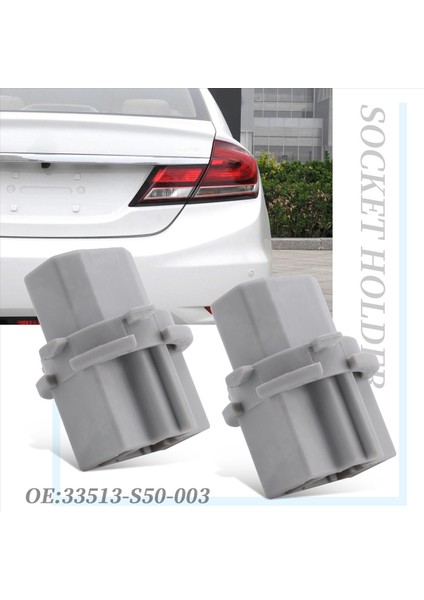 2pc Araç Arka Kuyruk Işık Lamba Soketi Tutucu 33513-S50-003 Honda Acura Talilli Loving Socket (Yurt Dışından) indirimleri