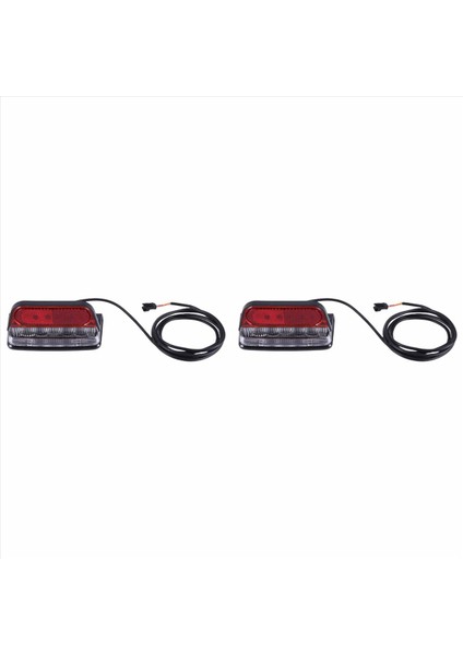 2x Ebike Için Elektrikli Bisiklet Işığı Talilli Llight Dc 6V 12V 24V 36V 48V 60V Bisiklet E-Bisiklet Arka Kuyruk Işığı Bisiklet Aksesuarları (Yurt Dışından)