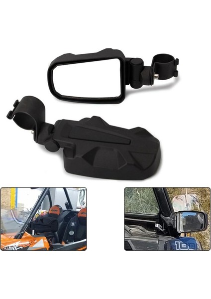 Utv/atv All-Arrain Mountain Bisikletleri Için Evrensel Arka Görünüm Aynaları Geniş Görünüm Alanı Reflikörleri Motosiklet Aksesuarları (Yurt Dışından) fırsatları