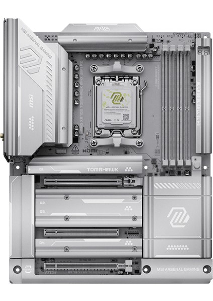 Msı Mag X870E Tomahawk Max Wıfı Pz Am5 Ddr5 8400MHZ(OC) Usb4 4x M.2 Hdmı 2x Dp 40 Gbps 5g Lan Wıfı 7 Rgb Atx fiyatları