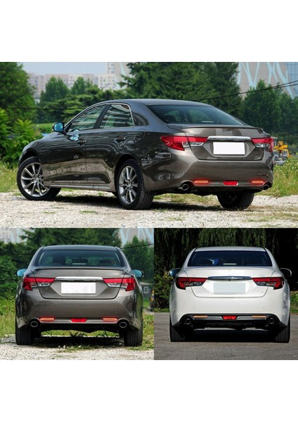 Toyota Camry Sienna Avalon Rav4 Wish Fortuner LED Arka Tampon Sis Işık Tayt Fren Durdur Işık Reflektör Sürüş Lambası (Yurt Dışından) fiyatları