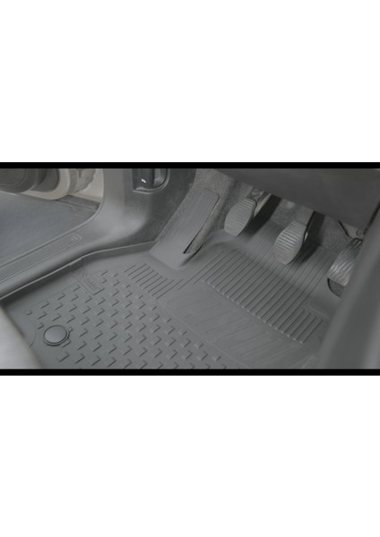 Peugeot Bipper Van 2'li 2007+ Uyumlu SAHLER Araca Özel 4.5D Havuzlu Oto Paspas - Bipper / Nemo / Fiorino