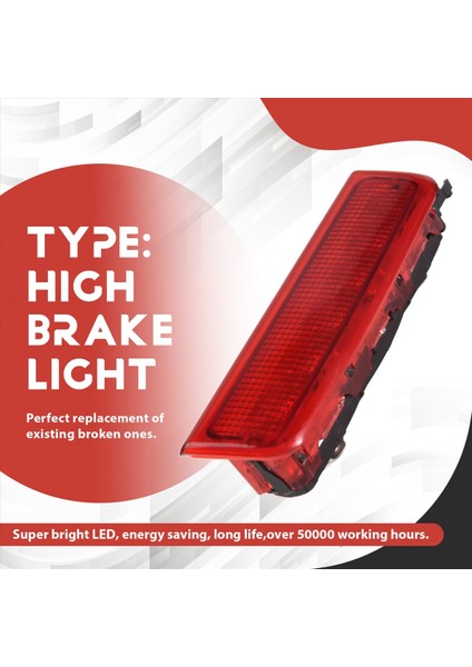 Seviyeli Fren Işığı Durdurma Lambası Üçüncü Fren Işık Kuyruğu Işık Arka Sinyal Işığı Caddy Iıı 2004-2013 (Yurt Dışından) fırsatları