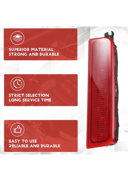 Seviyeli Fren Işığı Durdurma Lambası Üçüncü Fren Işık Kuyruğu Işık Arka Sinyal Işığı Caddy Iıı 2004-2013 (Yurt Dışından) indirimleri