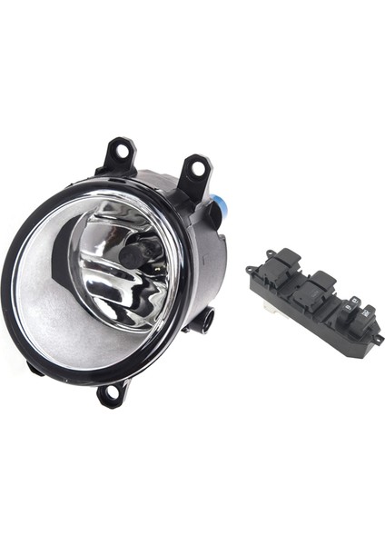 Toyota Için Sis Işığı Corolla Avensis Camry Ractis Verso Rav 4 2003-2014 (Sağ) ve Araba Enerjisi Penceresi Ana Kontrol Anahtarı (Yurt Dışından)