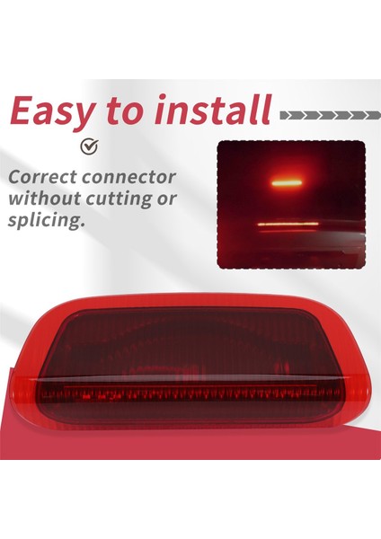 Nissan Juke Için 2011-2014 LED High Mount 3 Fren Durdur Işık Kuyruk Işığı 26590-1KA0B (Yurt Dışından) indirimleri