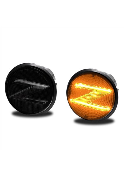 Araba LED Yan Işaretleyici Dönüş Sinyali Işıkları Nissan Için 350Z Z33 2009-2019 370Z Z34 (Yurt Dışından) fırsatları