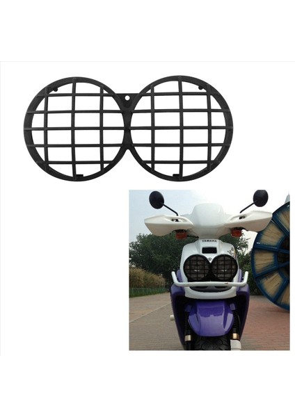 2x Motosiklet Far Örgü Kapak Far Koruma Kapağı Yamaha BWS100 Honda Zoomer AF58 Için Uygun (Yurt Dışından) fiyatları