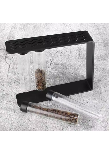 Manyetik Kahve Çekirdeği Ambalaj Şişesi Test Tüpü Cam Sergileme Rafı (Yurt Dışından) fiyatları