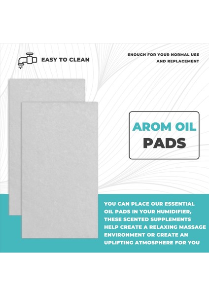100 Adet Kokusuz Aromaterapi Pedleri Aroma Yağı Pedleri (Yurt Dışından) fırsatları
