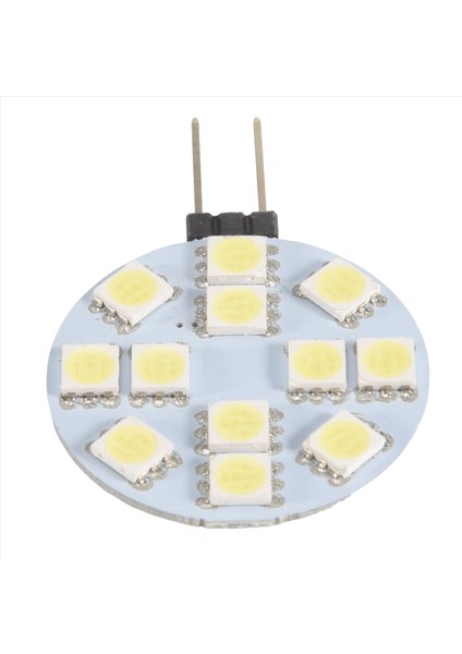 12PCS G4 Puck Işıkları LED Ampul Yan Pim Tabanı G4 5050 12SMD LED Rv Kampası Hafta Ev Okuma Işığı Beyaz (Yurt Dışından) fiyatları