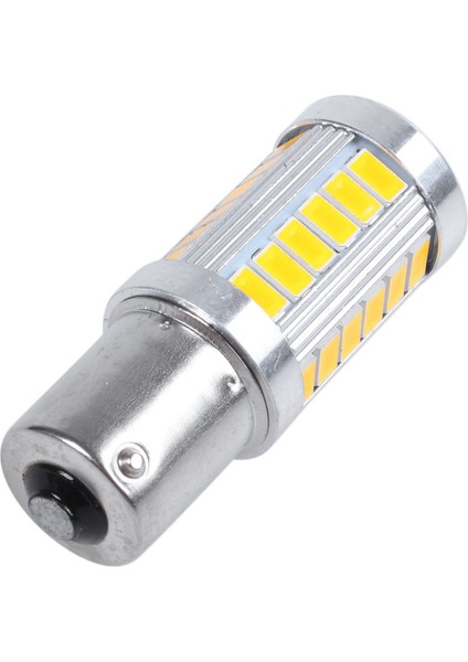 4pcs LED 1157 LED Ampul P21/5W BAY15D LED 33SMD 5730 Yonga-2pcs Xenon White &amp 2pcs Amber (Yurt Dışından) fırsatları