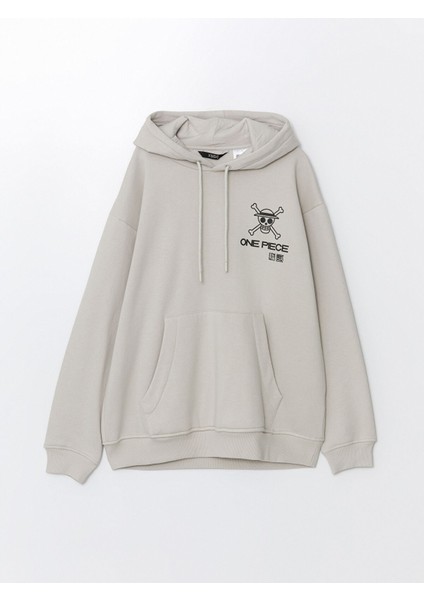 Yeni Sezon Uzun Kollu One Piece Baskılı Erkek Kalın Hoodie indirimleri