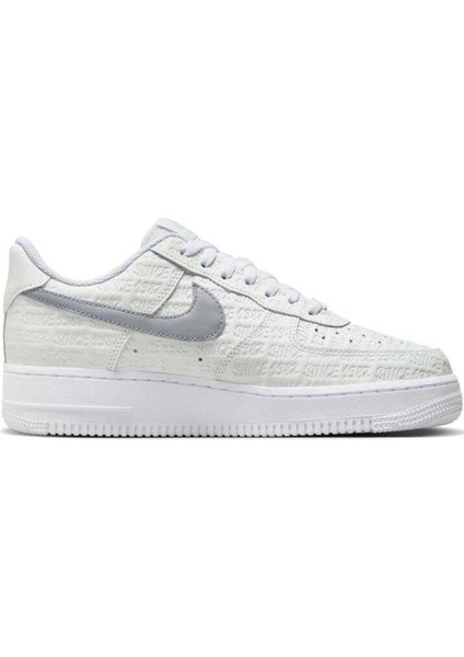 Air Force 1 07 Low Af1 Unisex Leather Sneaker Hakiki Deri Unisex Günlük Spor Ayakkabı Beyaz