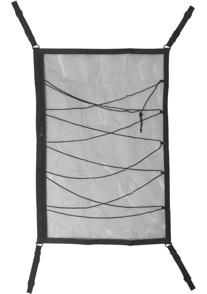 Araba Tavan Depolama Net Cep Çatı Iç Kargo Net Çanta Araba Bagaj Depolama Koruma Ürünleri Depolama Organizatör Siyah (Yurt Dışından)