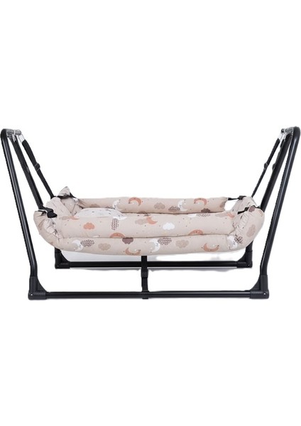 Anne Yanı Hamak Lüks Pamuklu Kumaş Bebeciden