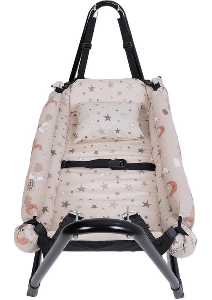 Anne Yanı Hamak Lüks Pamuklu Kumaş Bebeciden fiyatları