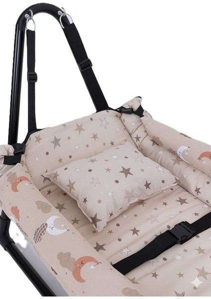 Anne Yanı Hamak Lüks Pamuklu Kumaş Bebeciden modelleri