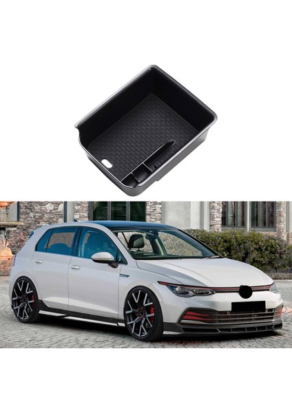 Araba Kol Tabanlı Depolama Kutusu Golf Için 8 Mk8 Gte R 2020 2021 Merkezi Kontrol Koltuk Kutusu Otomatik Iç Aksesuarlar (Yurt Dışından) modelleri
