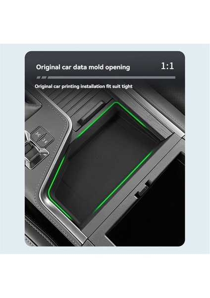 Araba Merkezi Konsol Kablosuz Şarj Cihazı Silikon Koruma Pedi Lexus GX550 2024 Aksesuarlar (Yurt Dışından) indirimleri