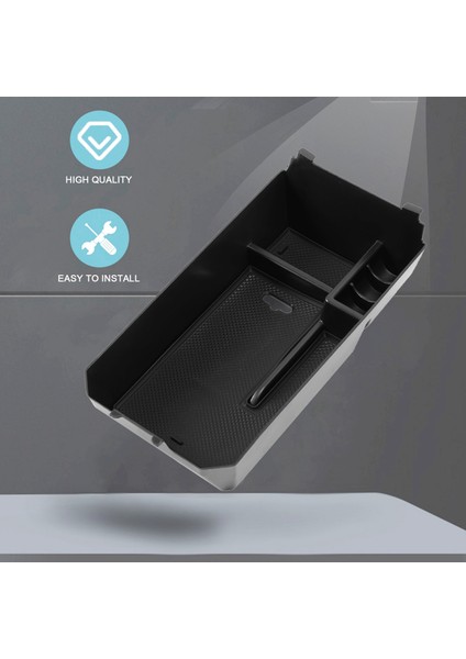 Mercedes Benz W205 C Sınıfı W253 Glc Sınıf 2015-2020 Konsol Koltuk Saklama Kutusu Için Merkez Konsol Organizatör Tepsisi (Yurt Dışından) modelleri