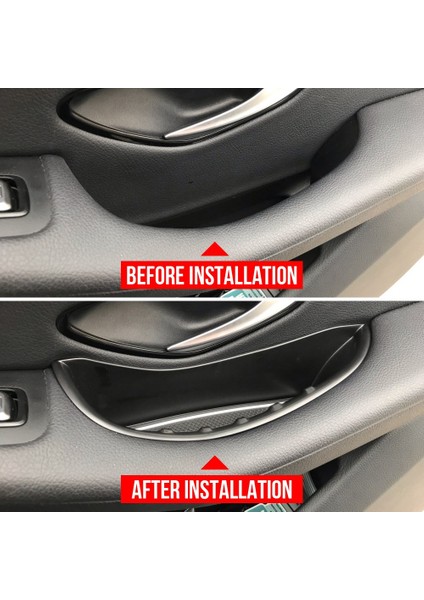 2pcs Ön Kapı Kol Dayama Depolama Kutusu Mercedes Için Konteyner Tutucu Benz C-Serisi W205 C180 C200 C260 2014 2015 (Yurt Dışından) fırsatları