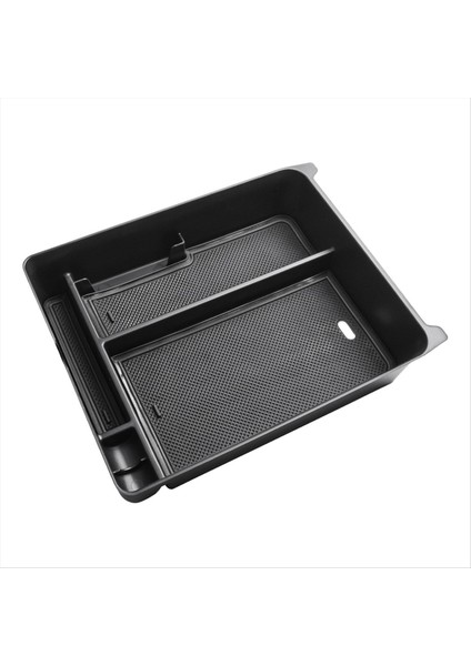 Honda Pilot 2023 2024 Aksesuarları Için Merkez Konsol Organizatörü Konsol Tepsisi Kolçak Konteyner Saklama Kutusu Siyah (Yurt Dışından)