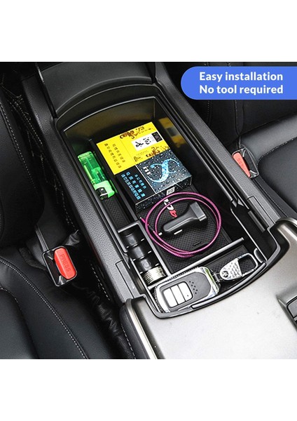 Honda Accord Için Uygun Merkez Konsol Koltuk Saklama Kutusu 2018 2019 2020 2021 Abs Tepsisi Organizatör Eldiven Palet (Yurt Dışından) fırsatları